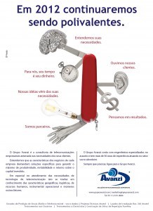 Anúncio Jornal Cana Dezembro 2011